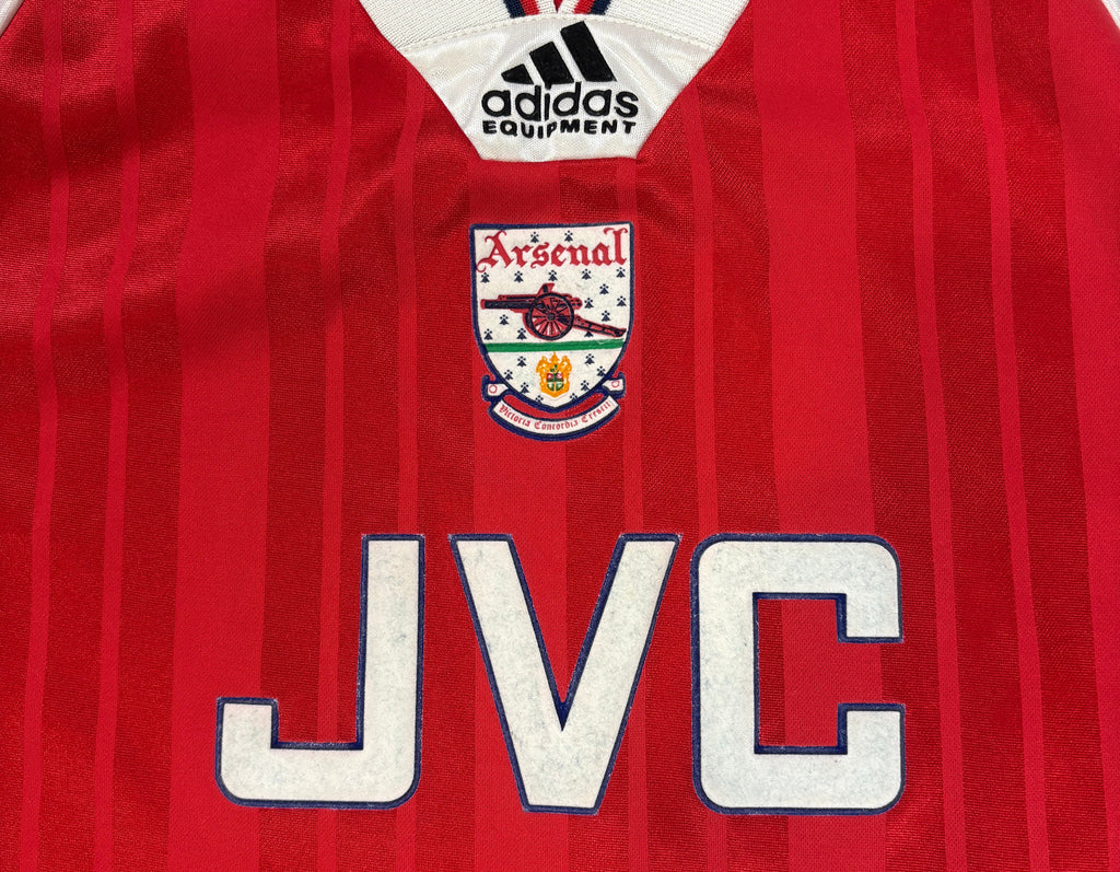 Arsenal 1992/93 Home Adidas Football Shirt Extra Large