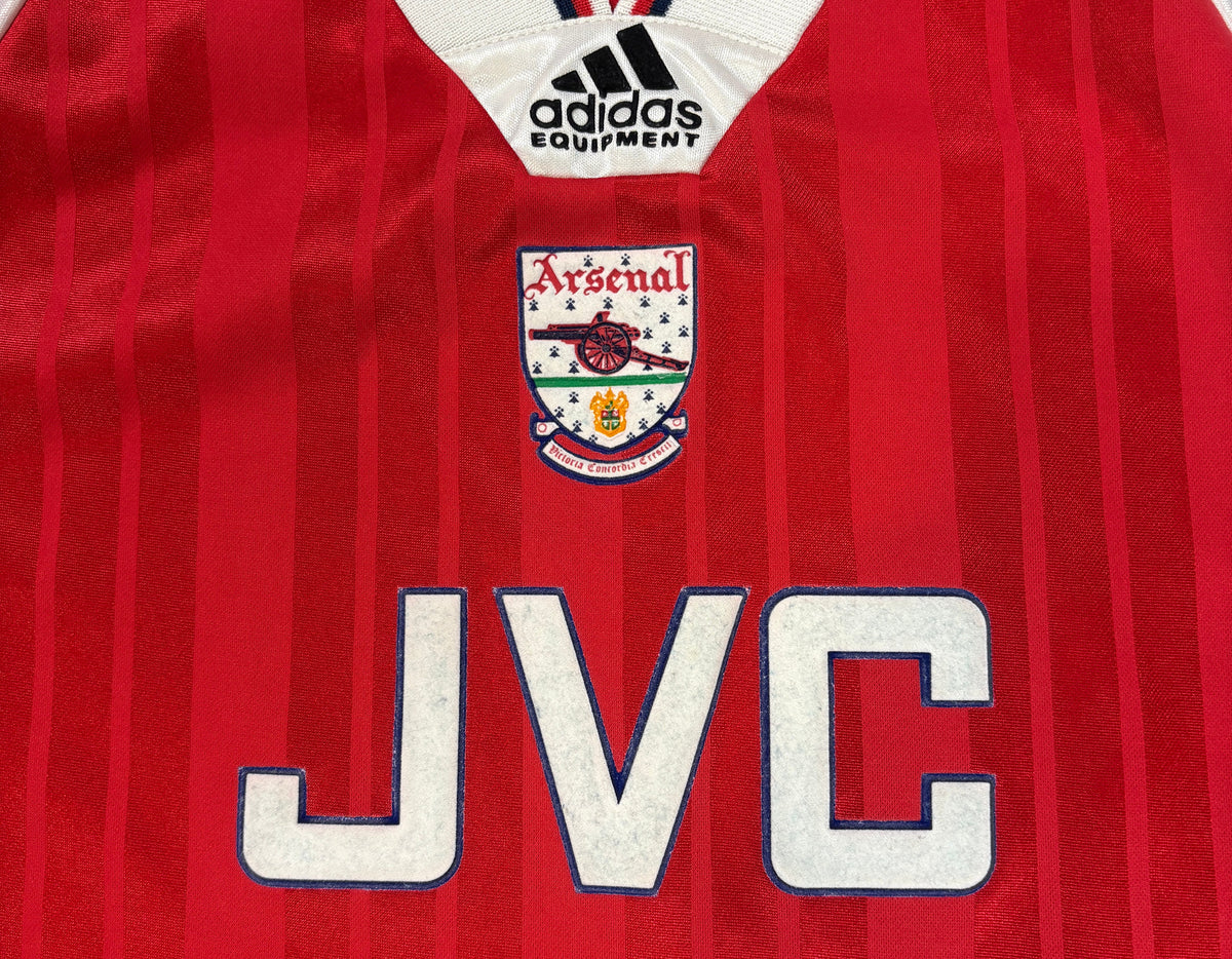 Arsenal 1992/93 Home Adidas Football Shirt Extra Large