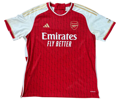 Arsenal 2023/24 Home Adidas Football Shirt Extra Large Odegaard 8