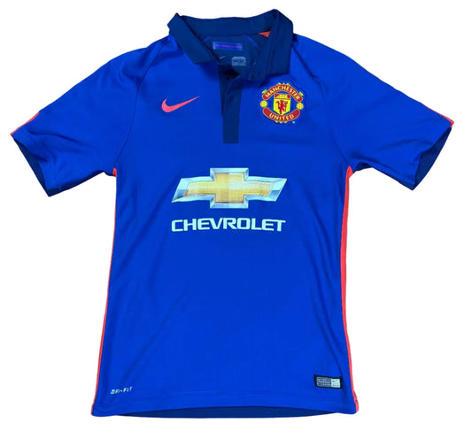 Manchester United 2014/15 Away Nike Football Shirt Small