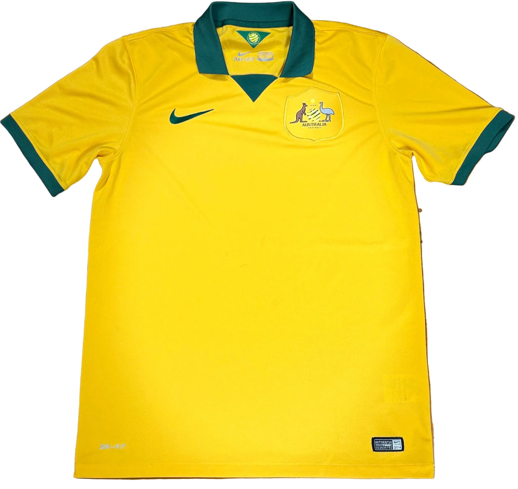 Australia	2014 Home Nike Football Shirt Medium