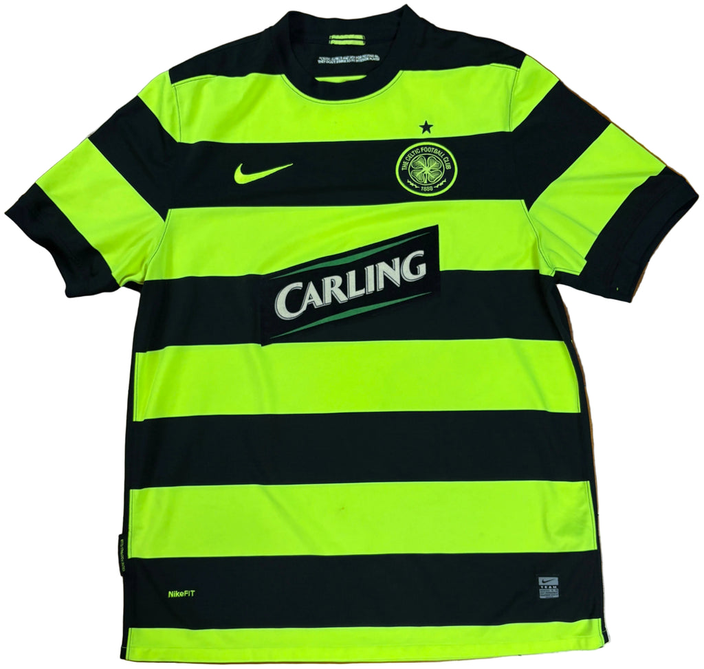 Celtic 2009/10 Away Nike Football Shirt Large