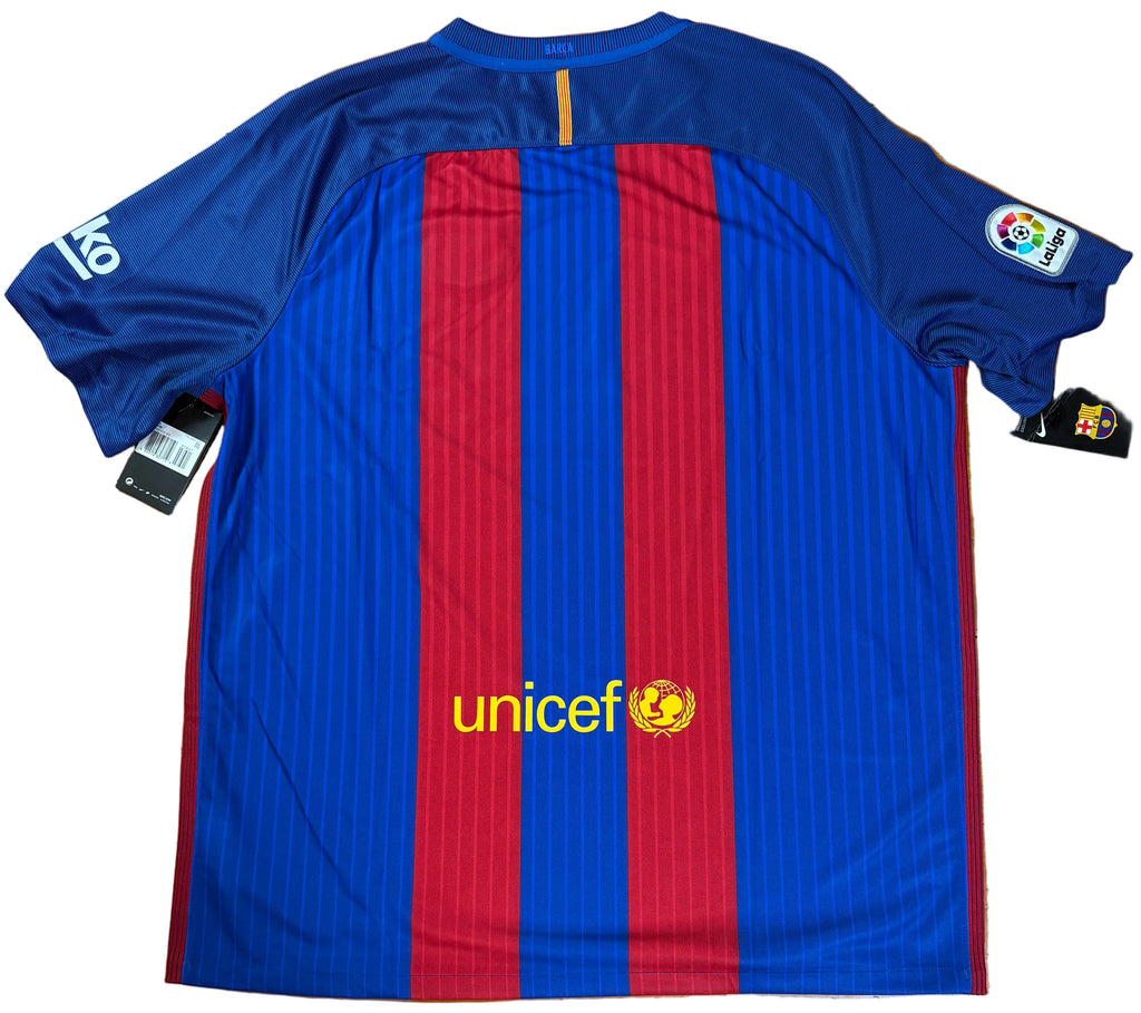 Barcelona 2016/17 Home Nike Football Shirt XXL