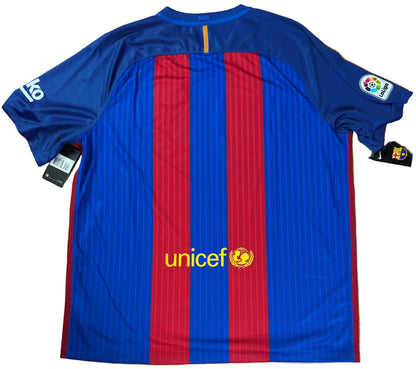 Barcelona 2016/17 Home Nike Football Shirt XXL