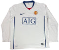 Manchester United 2008/09 Away Nike Football Shirt Large