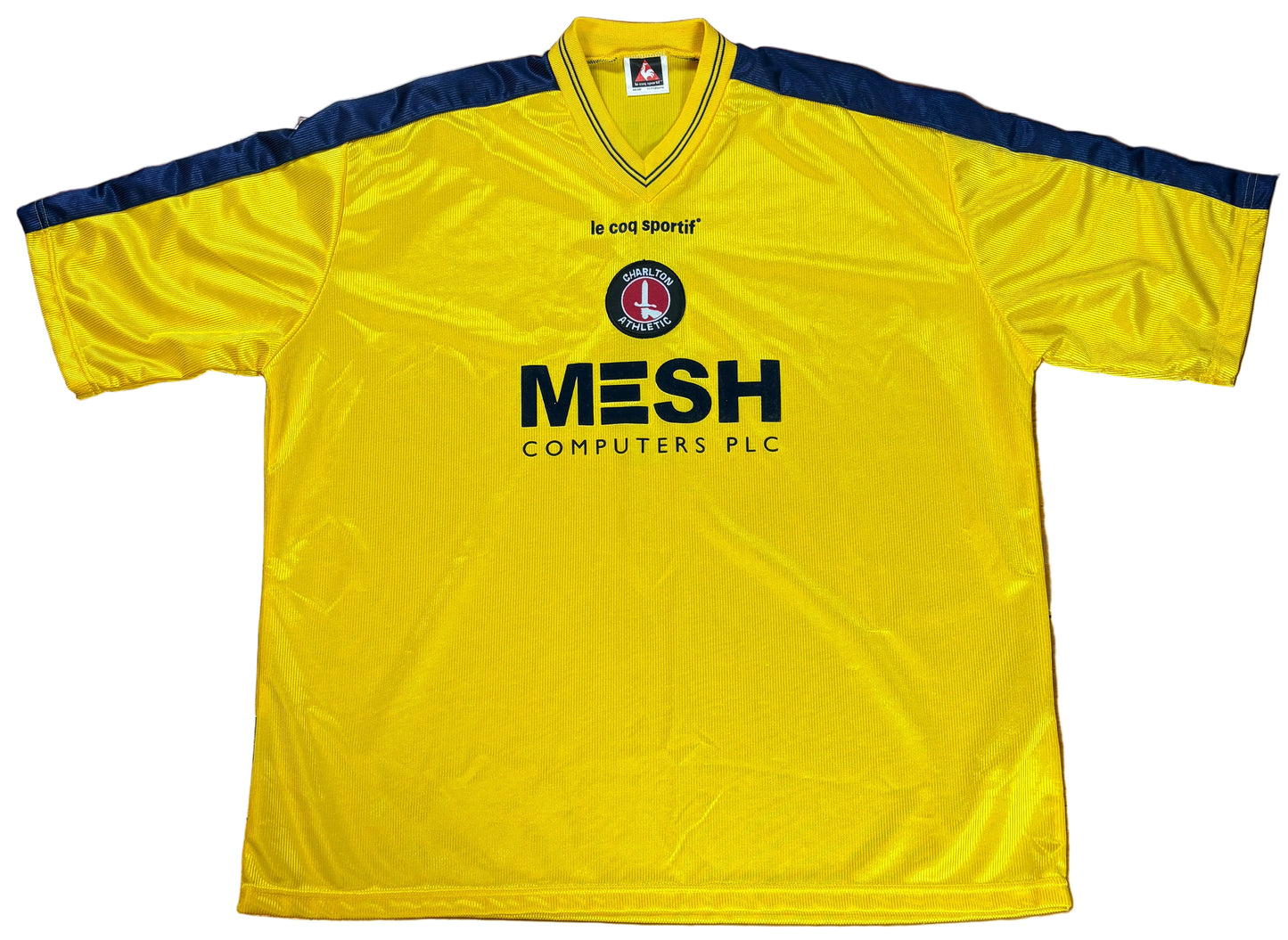 Charlton Athletic 1999/00 Away Le Coq Sportif Football Shirt Extra Large Gino 1