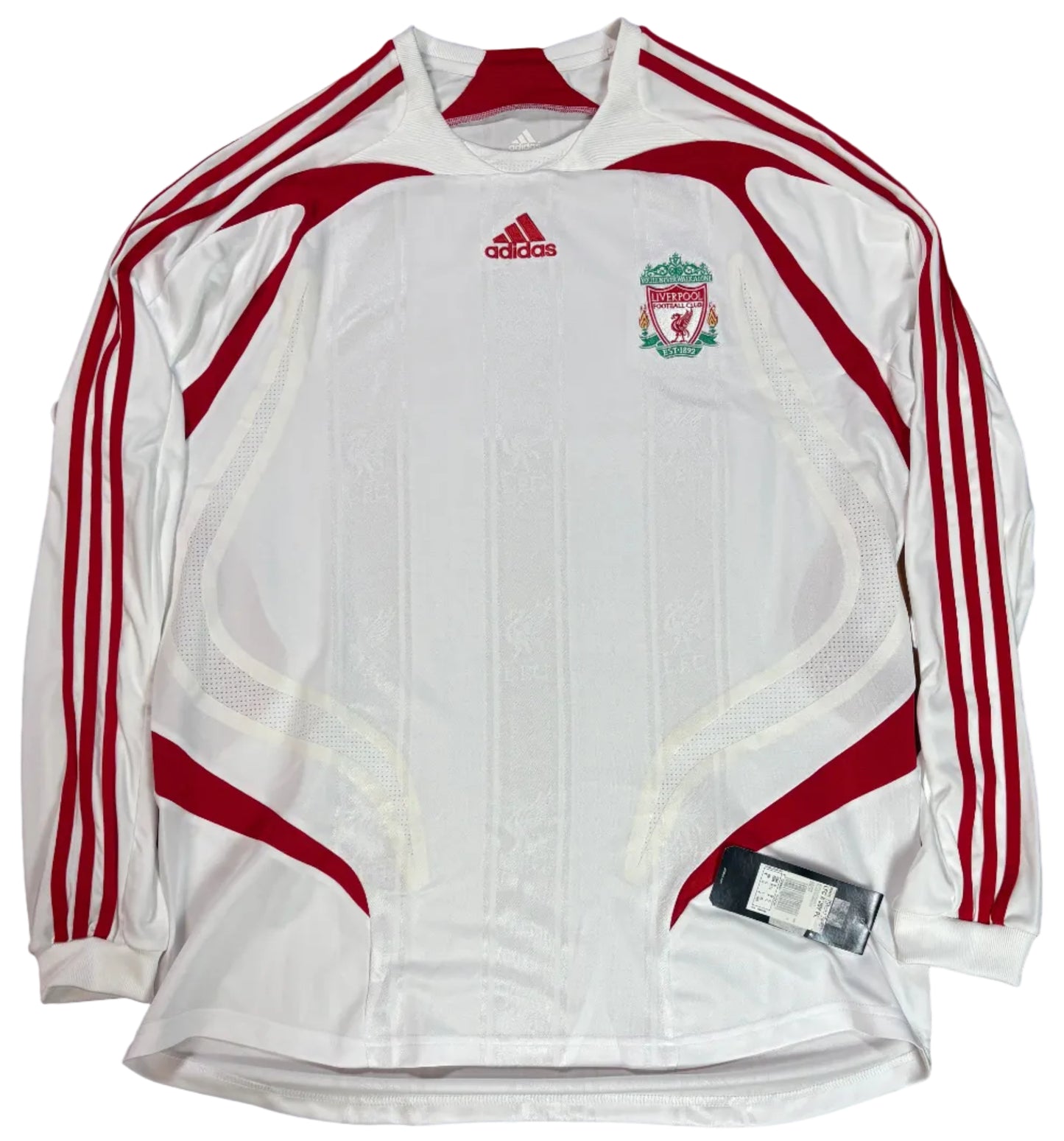 Liverpool 2007/08 Away Adidas Football Shirt Extra Large