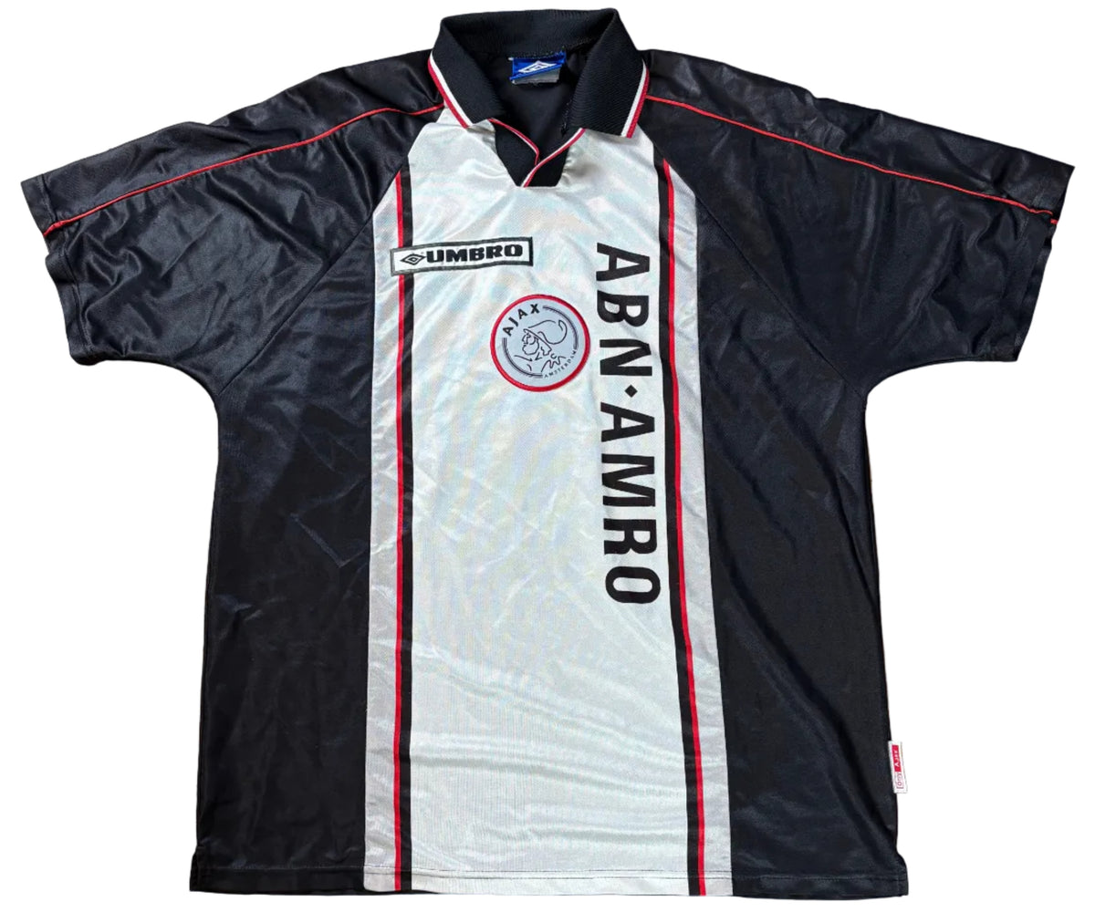 Ajax 1998/99 Away Umbro Football Shirt Extra Large Litmanen 10