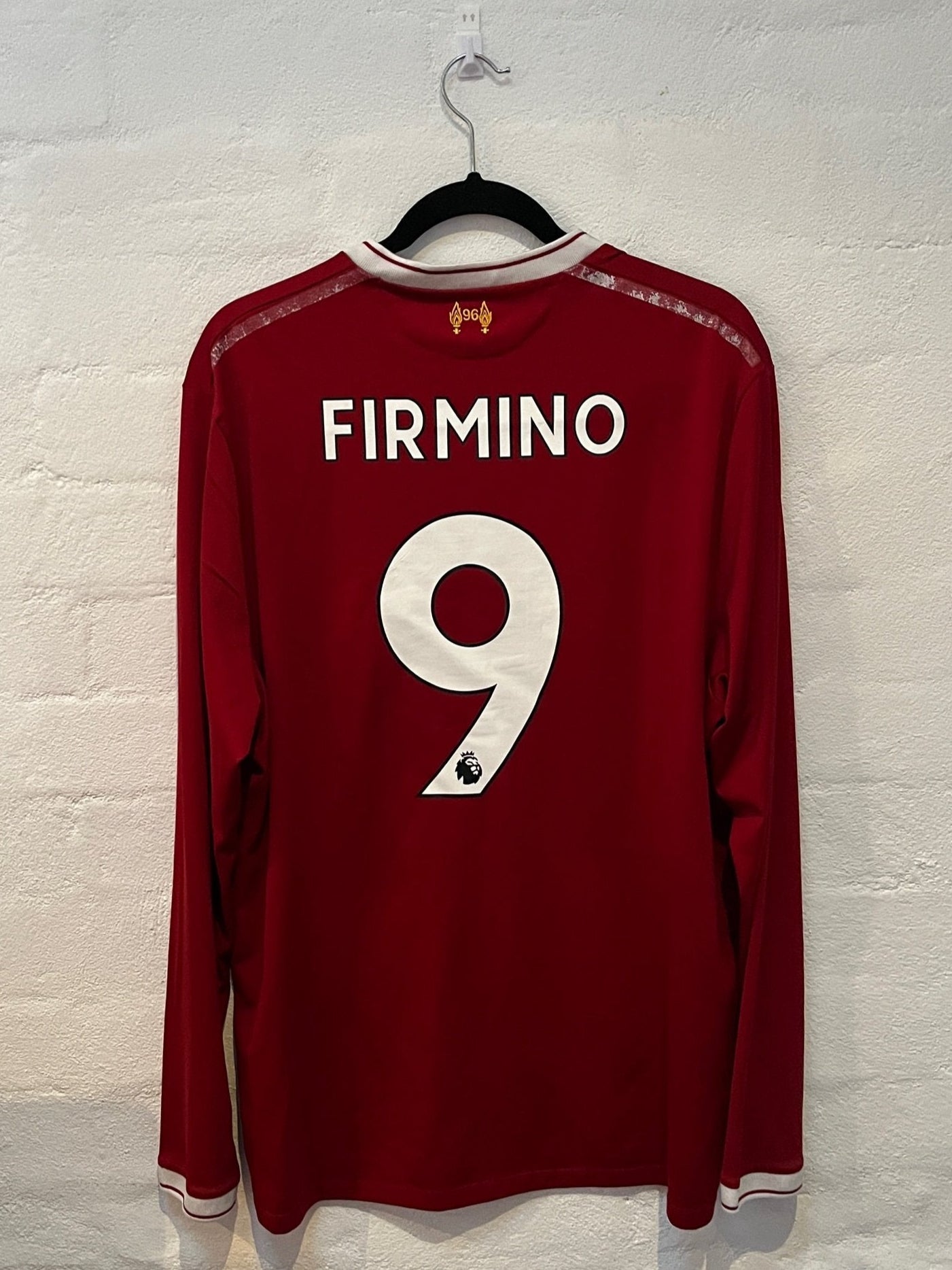 Liverpool 2017/18 Home (Long Sleeve) XL Firmino 9