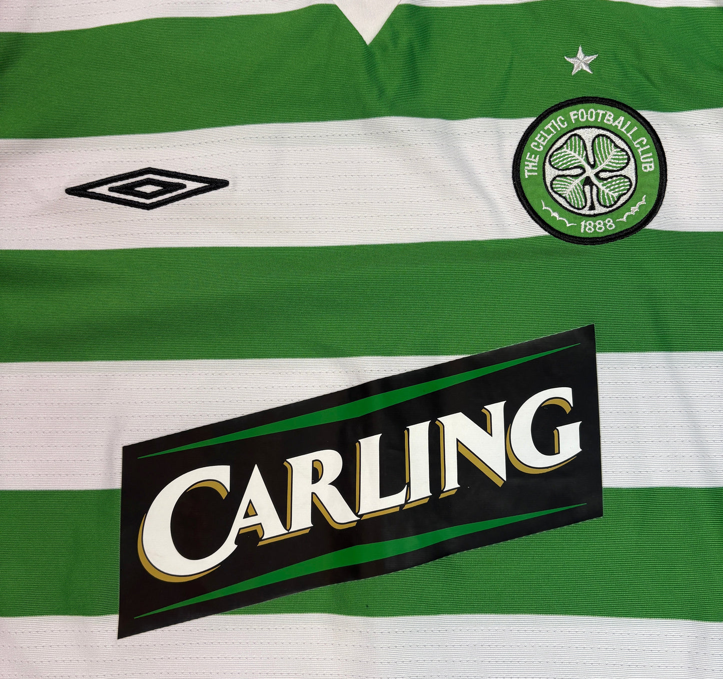 Celtic 2004/05 Home Umbro Football Shirt Medium