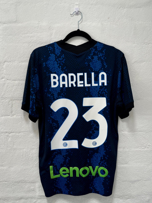 Inter Milan 2021/22 Home M Barella 23