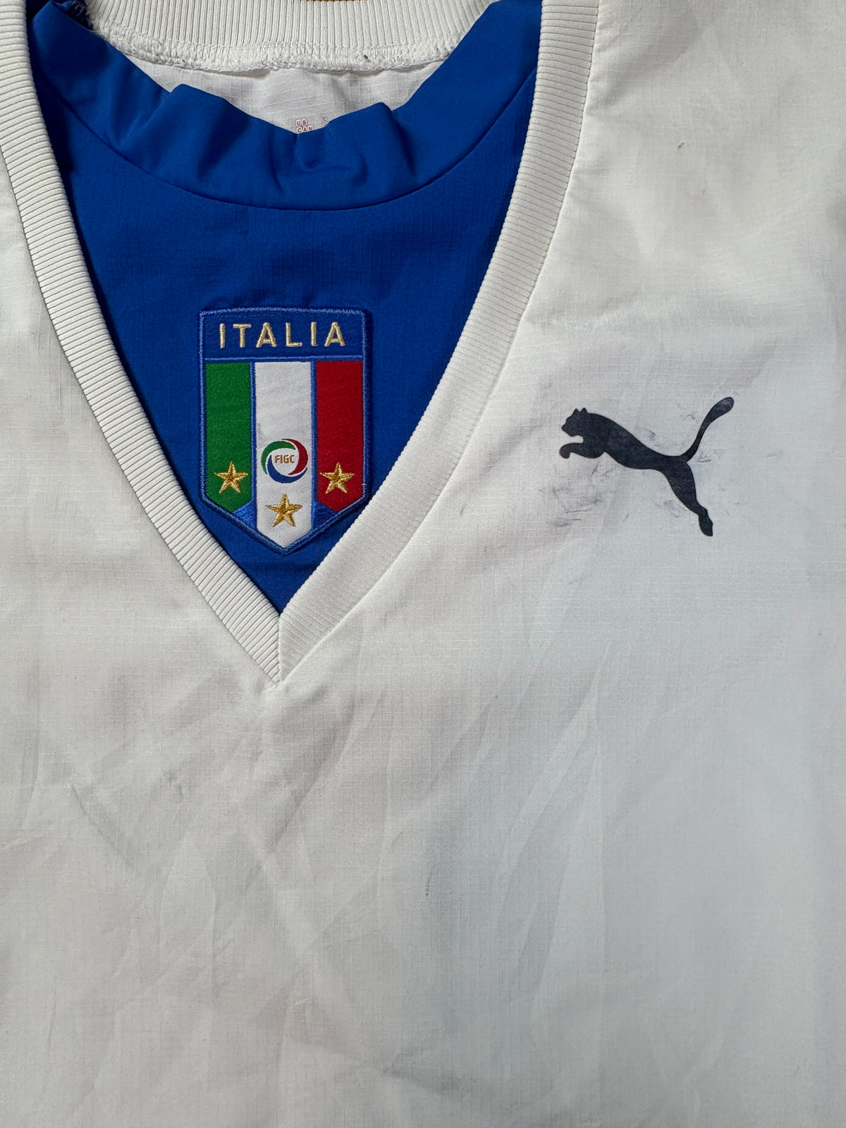 Italy 2006 Away Puma Football Shirt Large