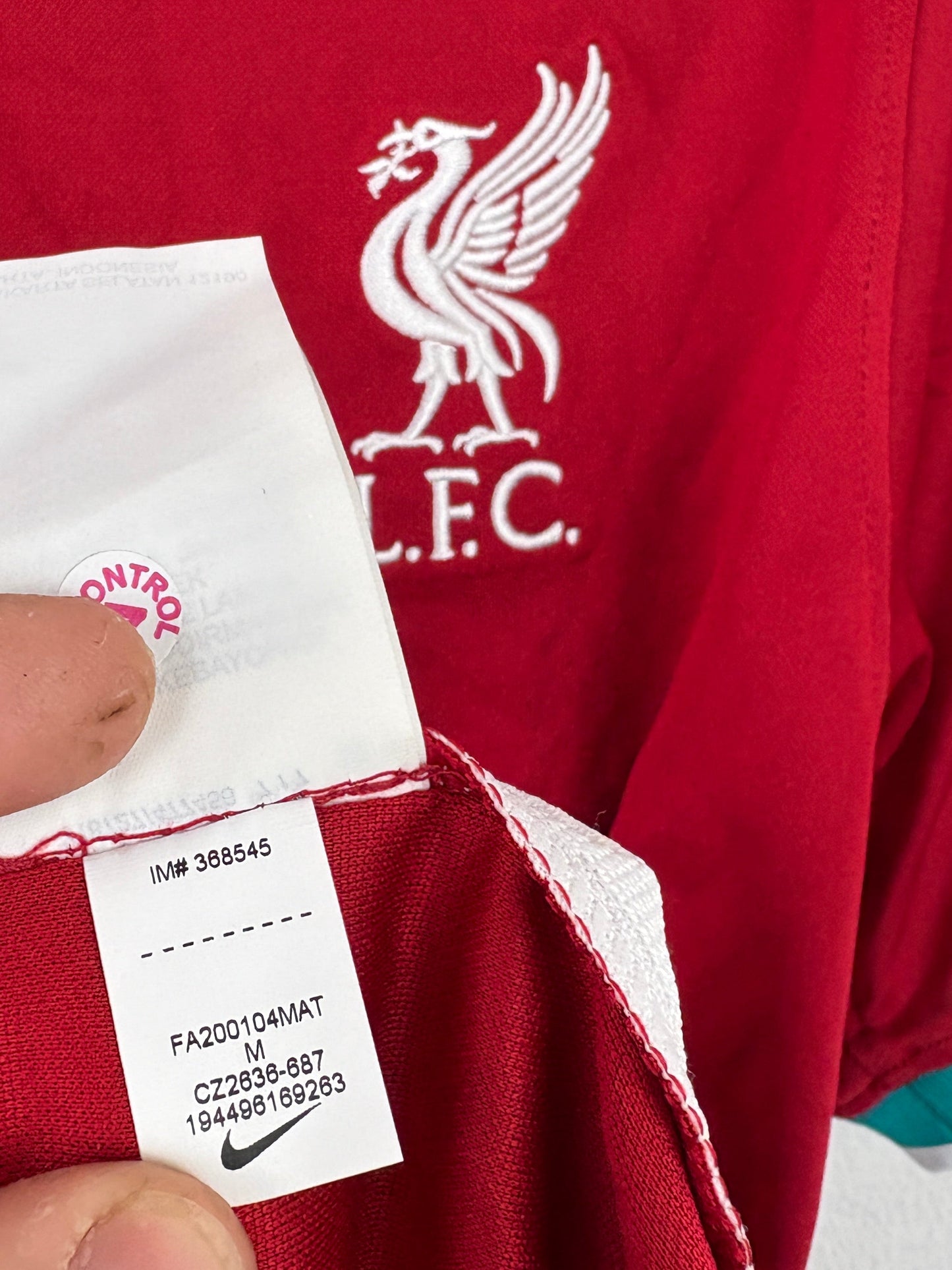 Liverpool 2020/21 Home Nike Football Shirt Medium