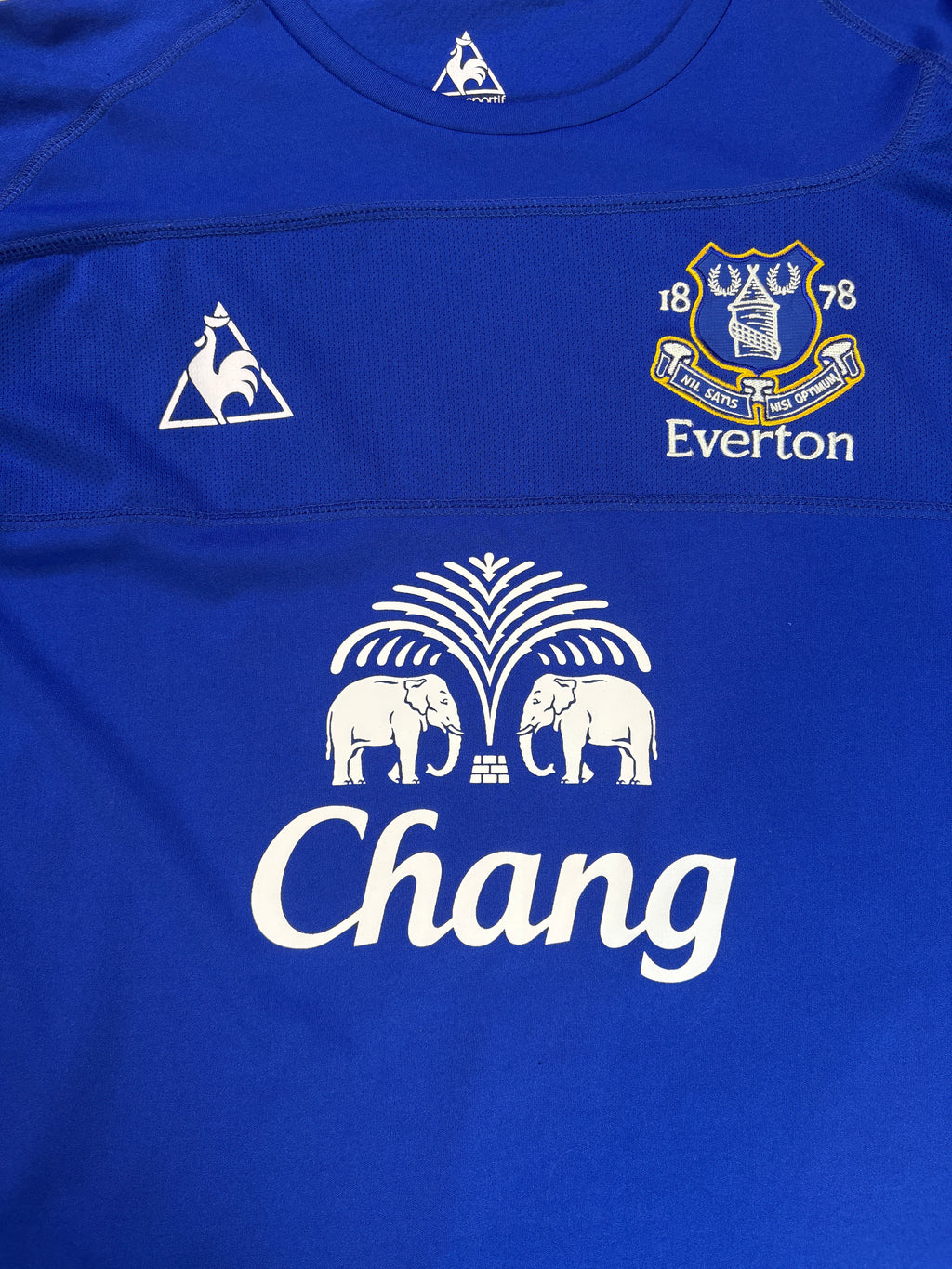 Everton 2010/11 Home Le Coq Sportif Football Shirt Extra Large Coleman 23