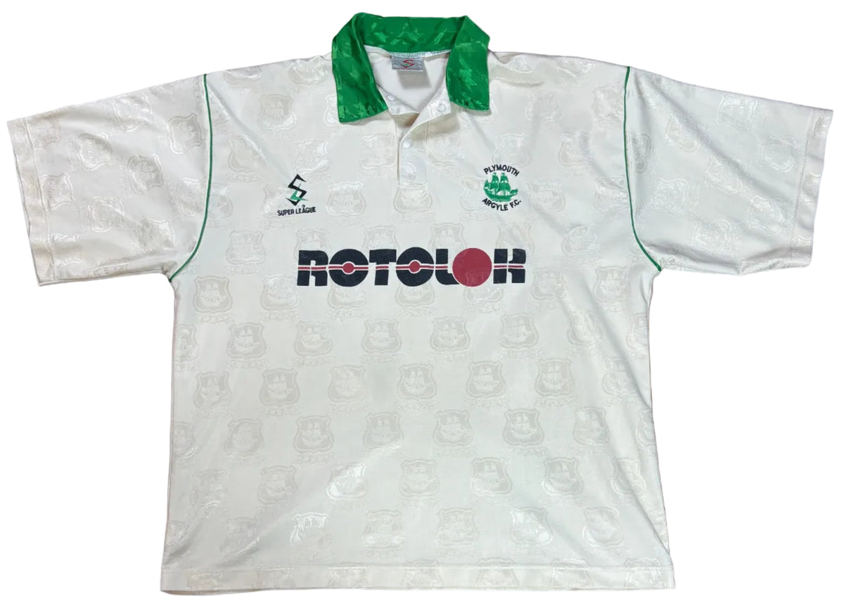 Plymouth Argyle 1996/97 Away Football Shirt Extra Large