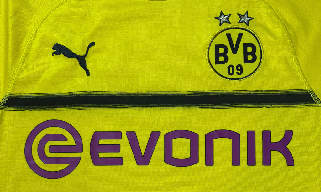 Dortmund 2018/19 Home Puma Football Shirt Small