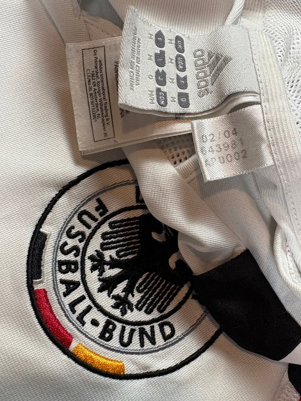 Germany 2003/05 Away Adidas Football Shirt Medium Ballack 13