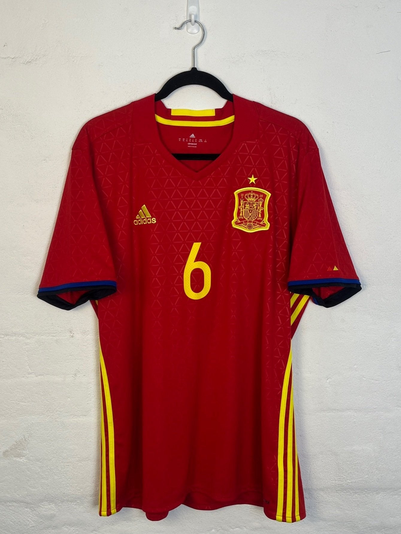 Spain 2016 Home Extra Large Iniesta 6