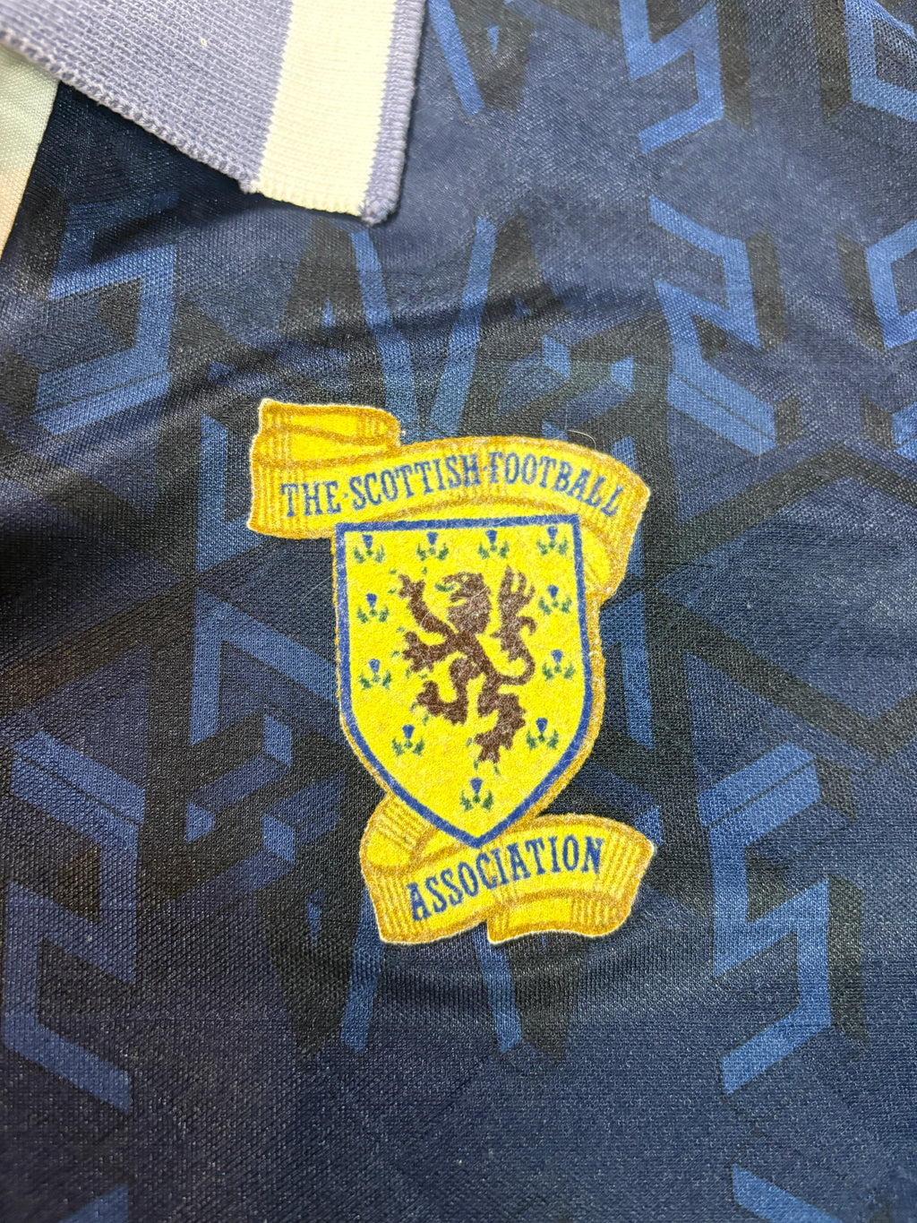 Scotland 1992 Home Umbro Football Shirt Large