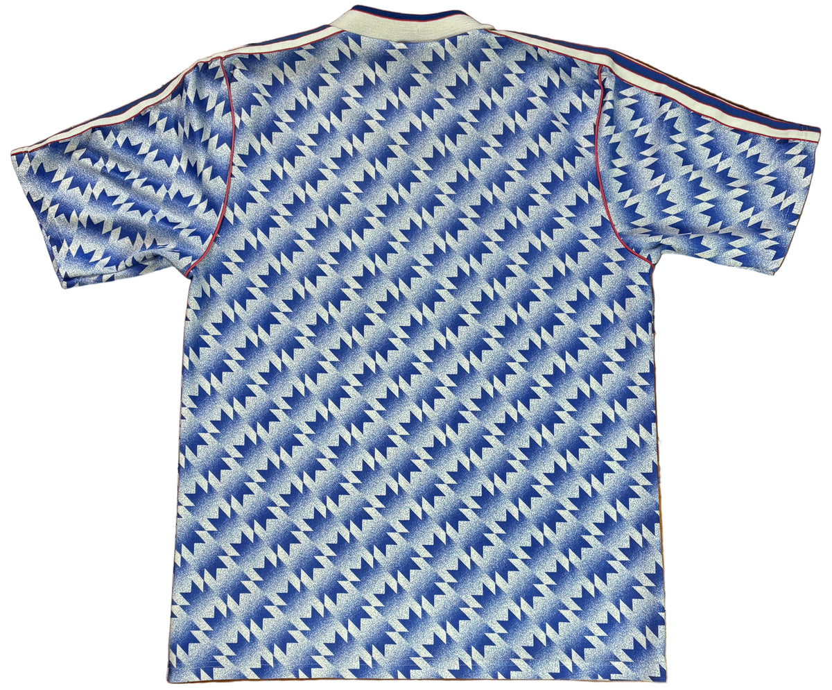 Manchester United 1991/92 Away Adidas Football Shirt S/M