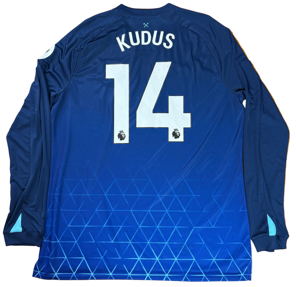 West Ham 2023/24 Third Umbro Football Shirt XXL Kudus 14