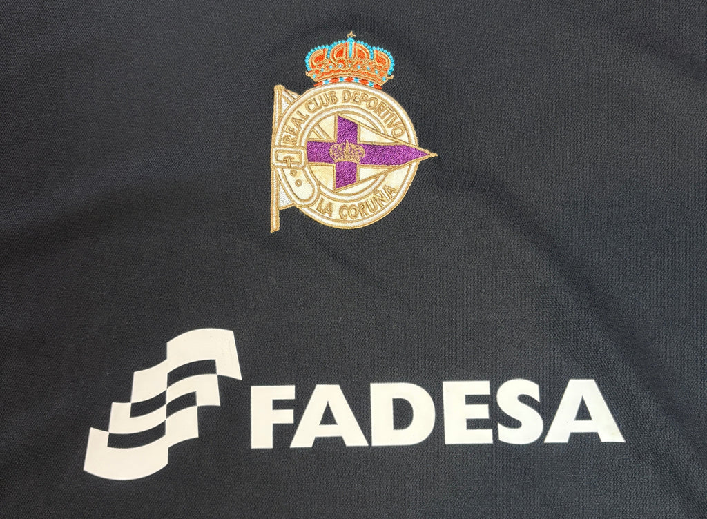 Deportivo 2007/08 Away Canterbury Football Shirt Large