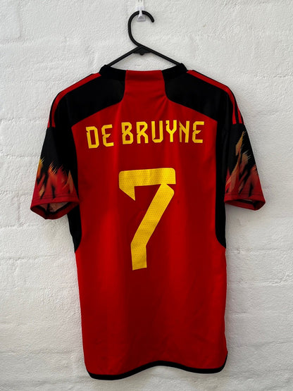 Belgium 2022 Home Small De Bruyne 7