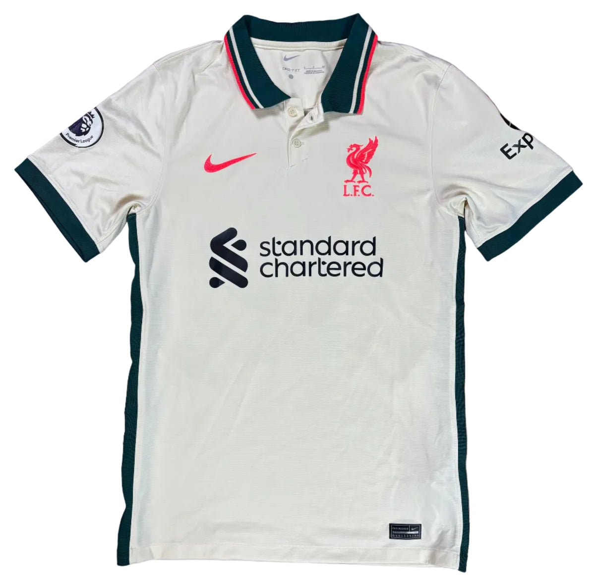 Liverpool 2021/22 Away Nike Football Shirt Small Salah 11