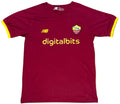 As Roma 2021/22 Home New Balance Football Shirt Small