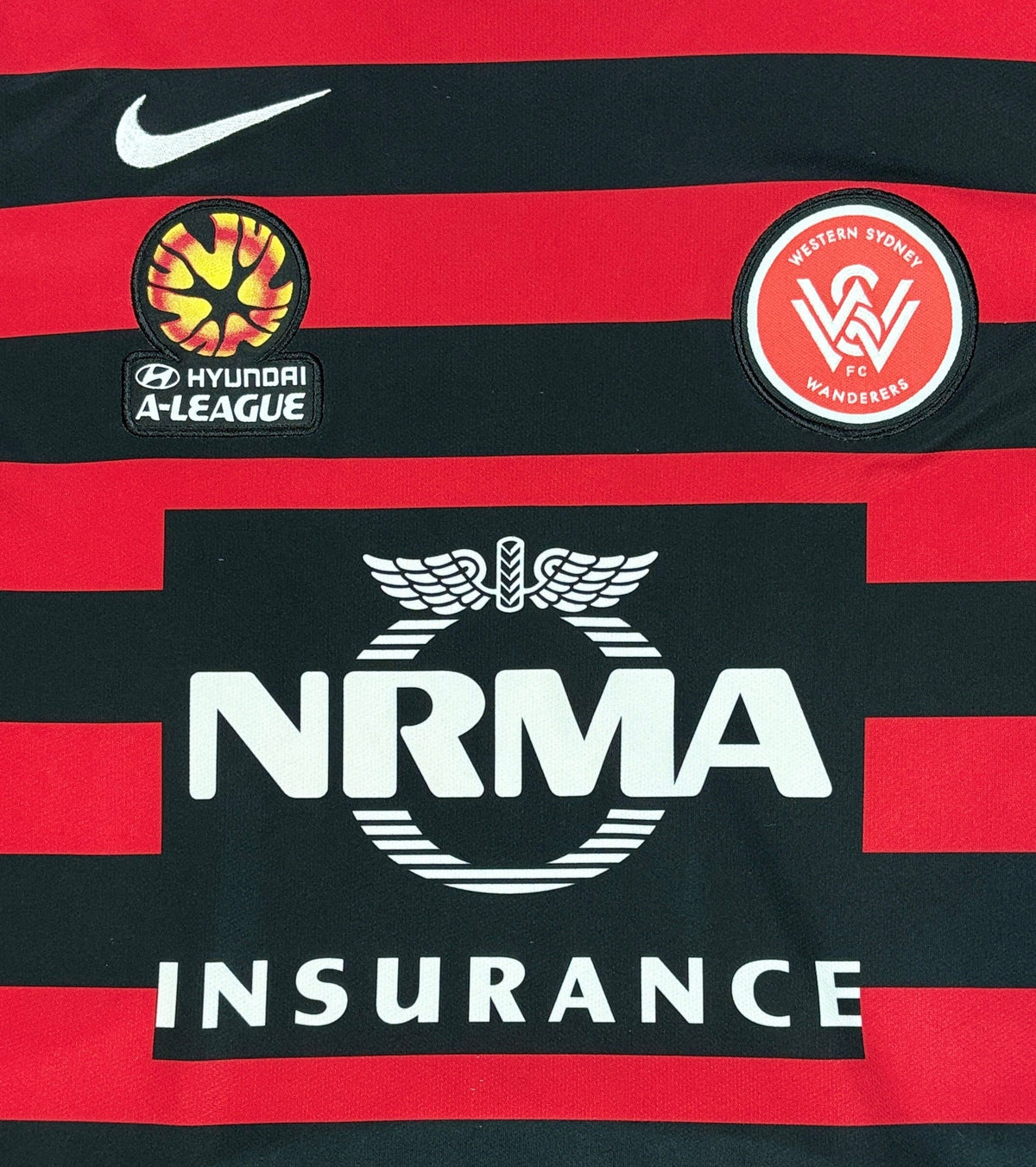 Western Sydney Wanders 2014/15 Home Nike Football Shirt Large