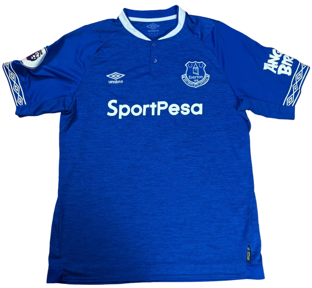 Everton 2018/19 Home Umbro Football Shirt Extra Large Sigurdsson 10