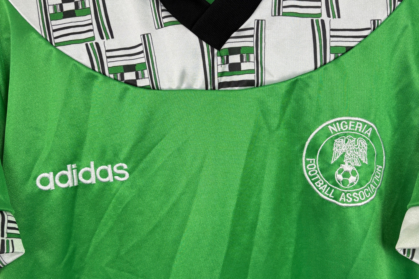 Nigeria 1994 Home Adidas Football Shirt Small