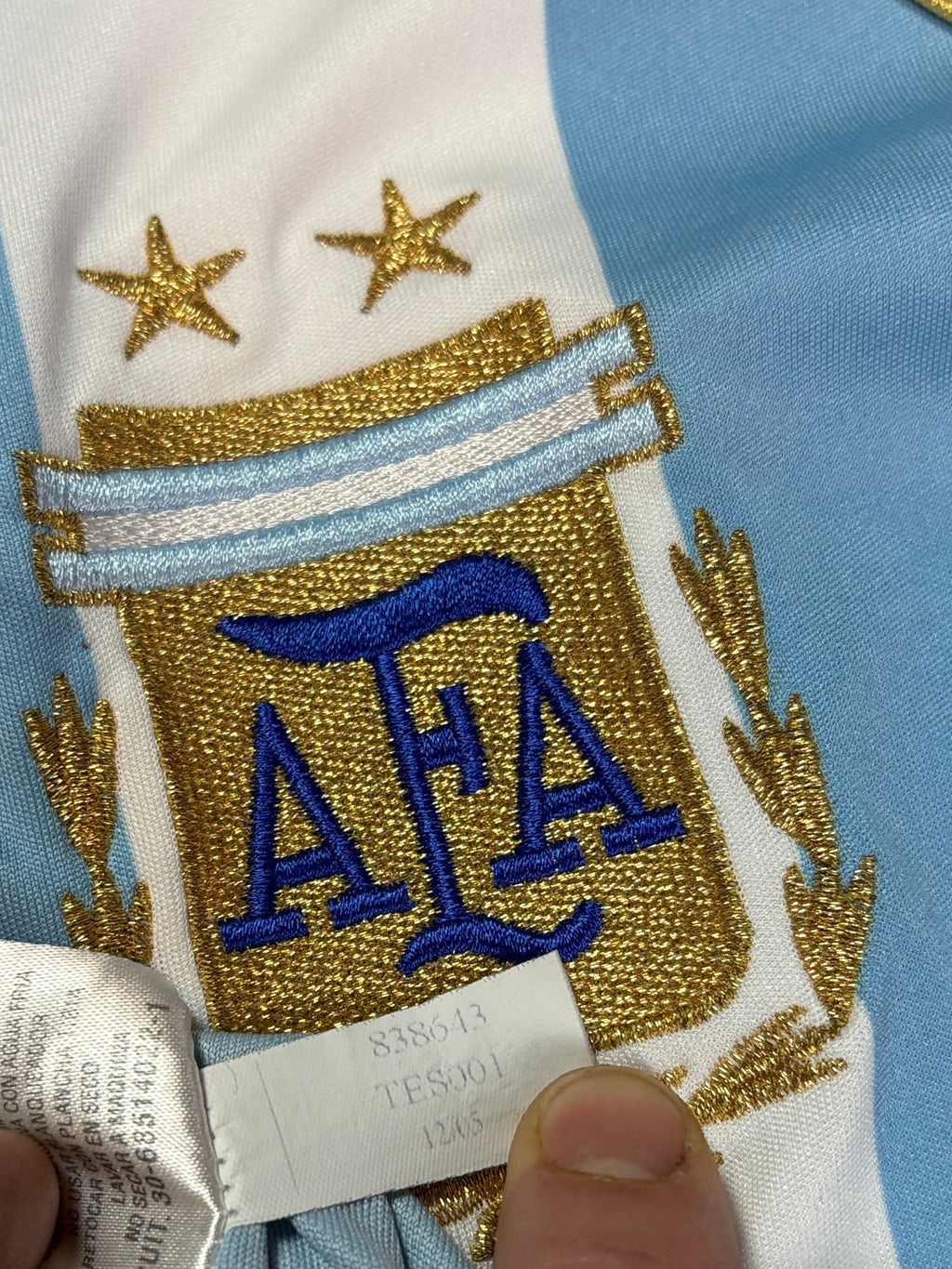 Argentina 2006 Home Adidas Football Shirt Extra Large