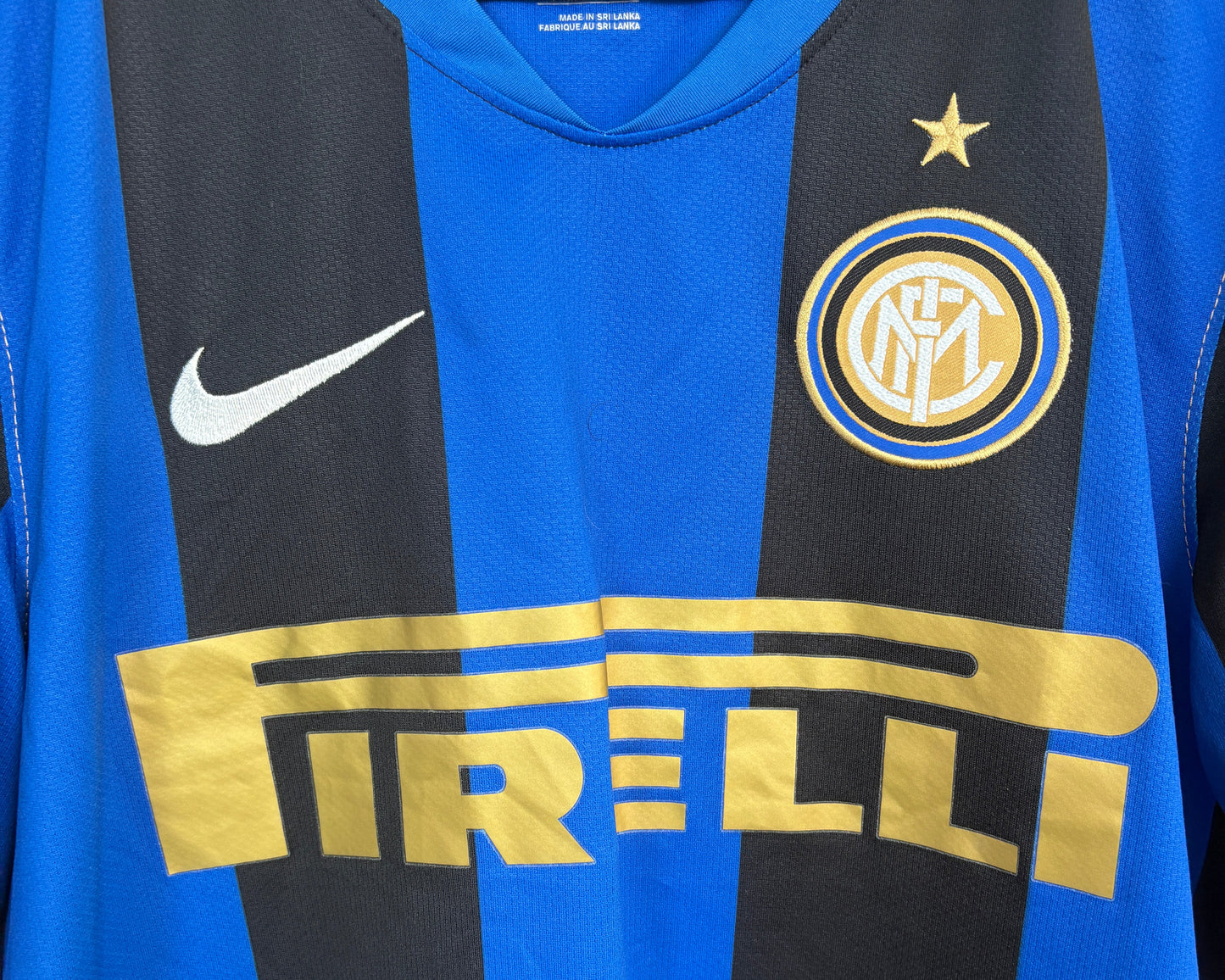 Inter Milan 2008/09 Home M Ibrahimovic 8
