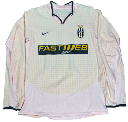 Juventus 2003/04 Away Nike Football Shirt Medium Del Piero 10