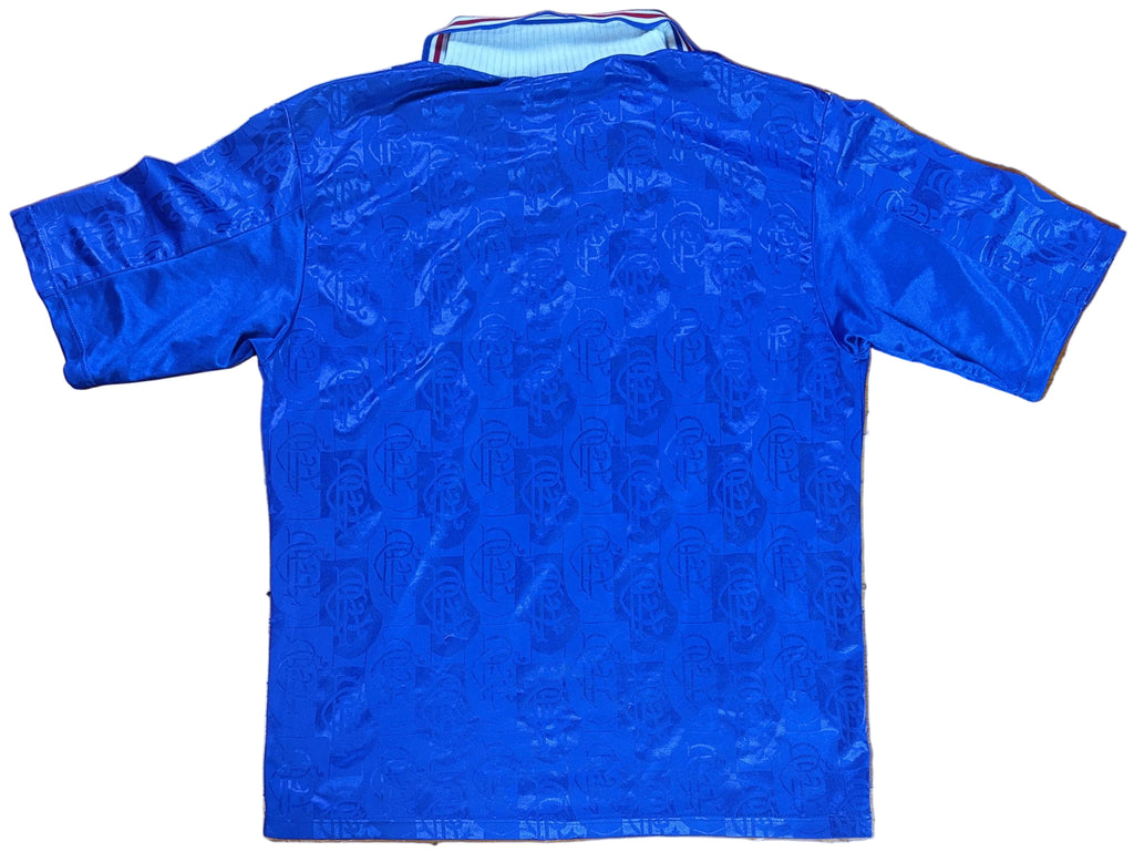 Rangers 1996/97 Home Adidas Football Shirt Medium
