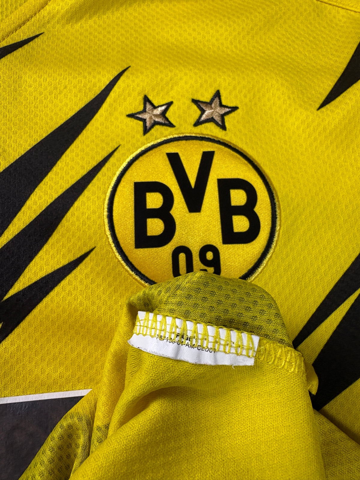 Dortmund 2020/21 Home Puma Football Shirt Large Bellingham 22