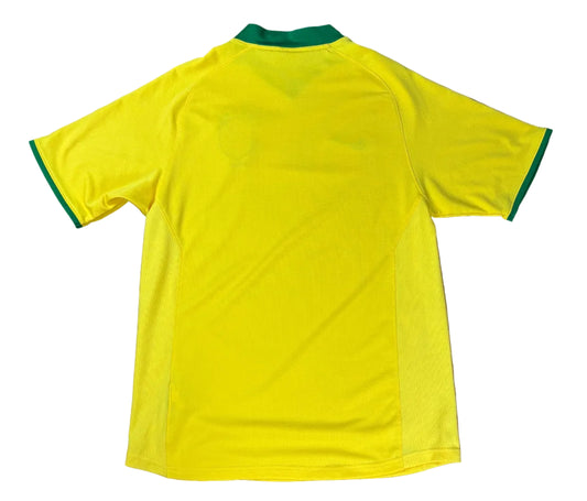 Brazil (Template) 2008 Home Nike Football Shirt Large