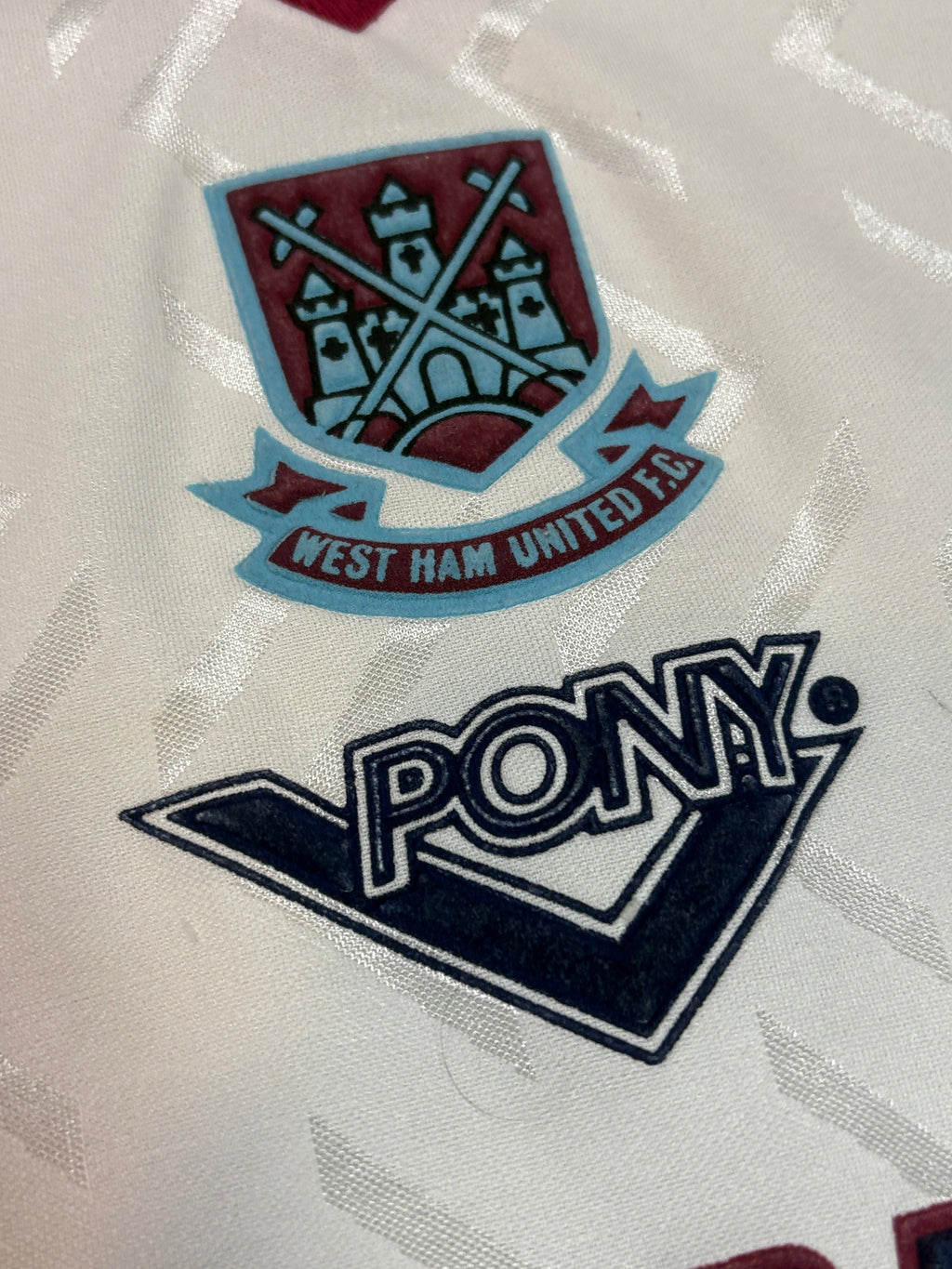 West Ham 1995/96 Third Pony Football Shirt Extra Large