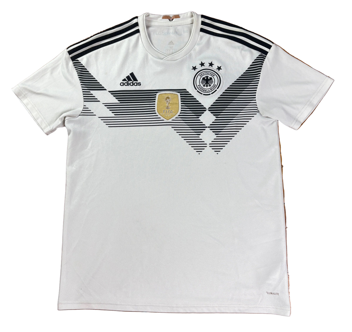 Germany 2017/18 Home Adidas Football Shirt Medium