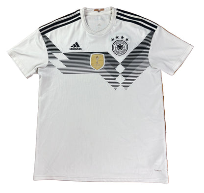Germany 2017/18 Home Adidas Football Shirt Medium