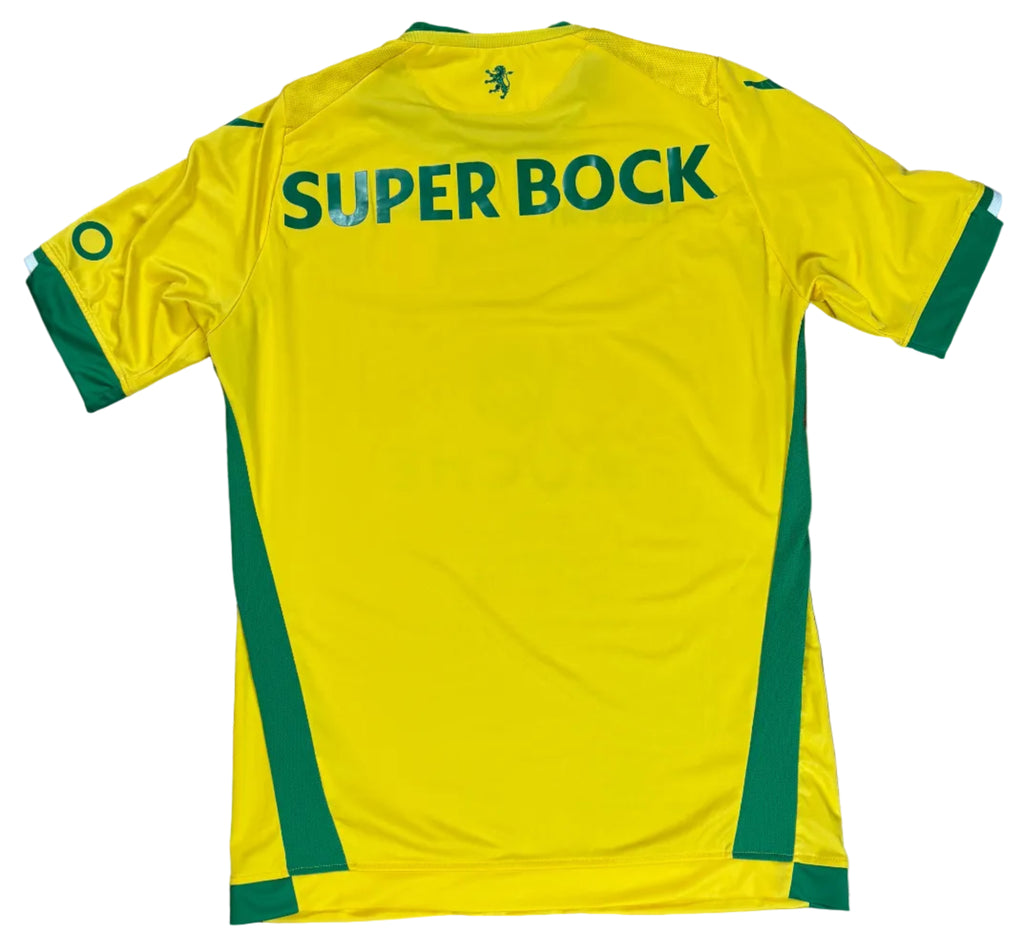 Sporting Lisbon 2014/15 Away Macron Football Shirt Medium