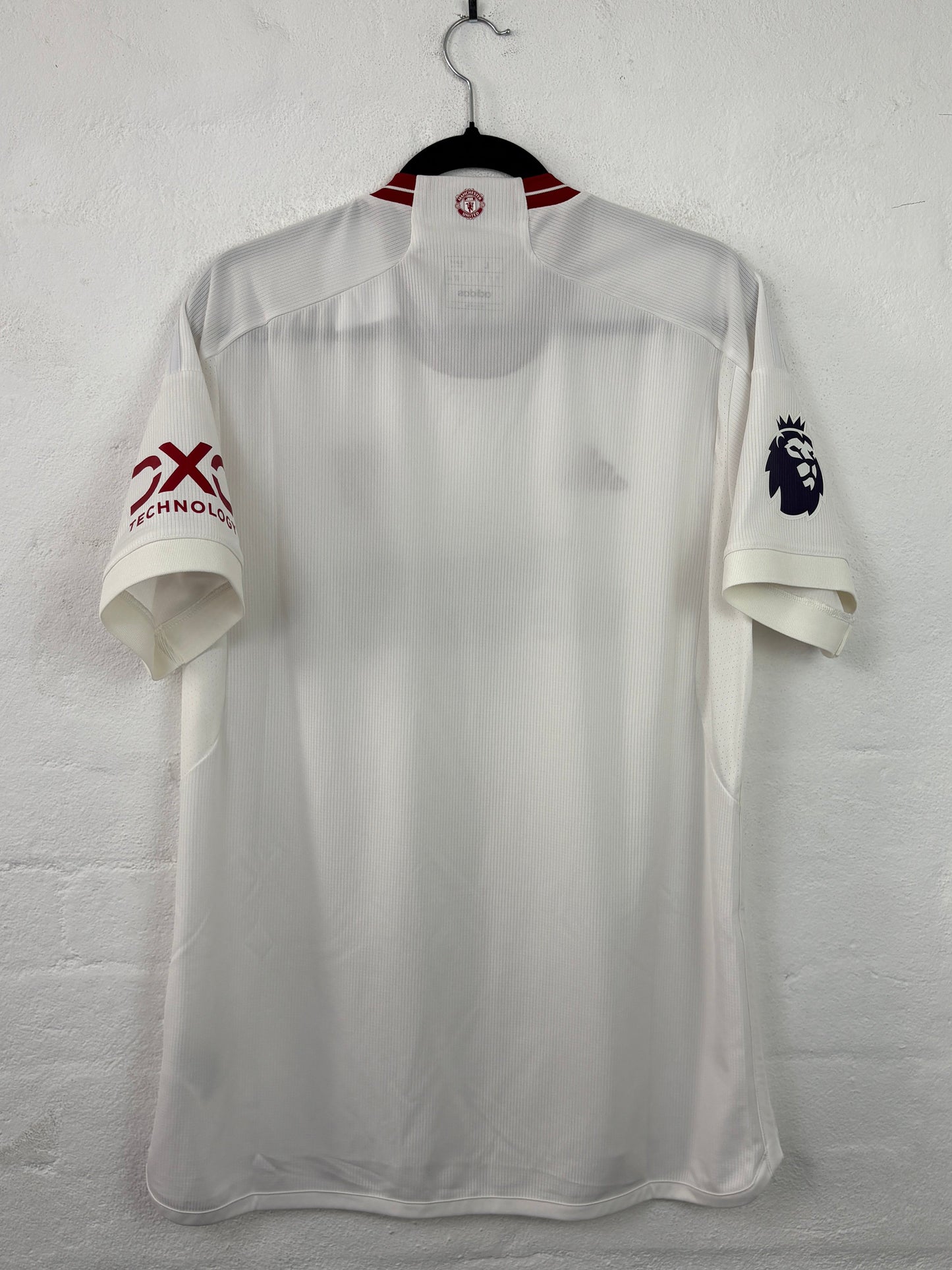 Manchester United 2023/24 Away Adidas Football Shirt Large