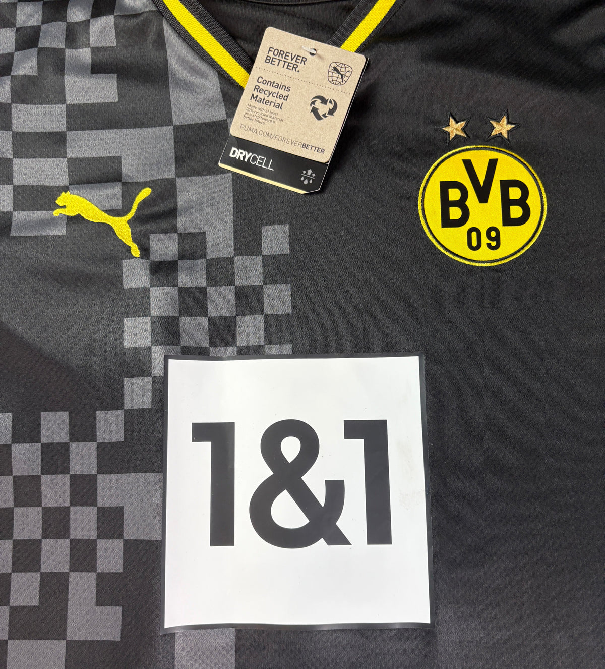 Dortmund 2022/23 Away Football Shirt Small