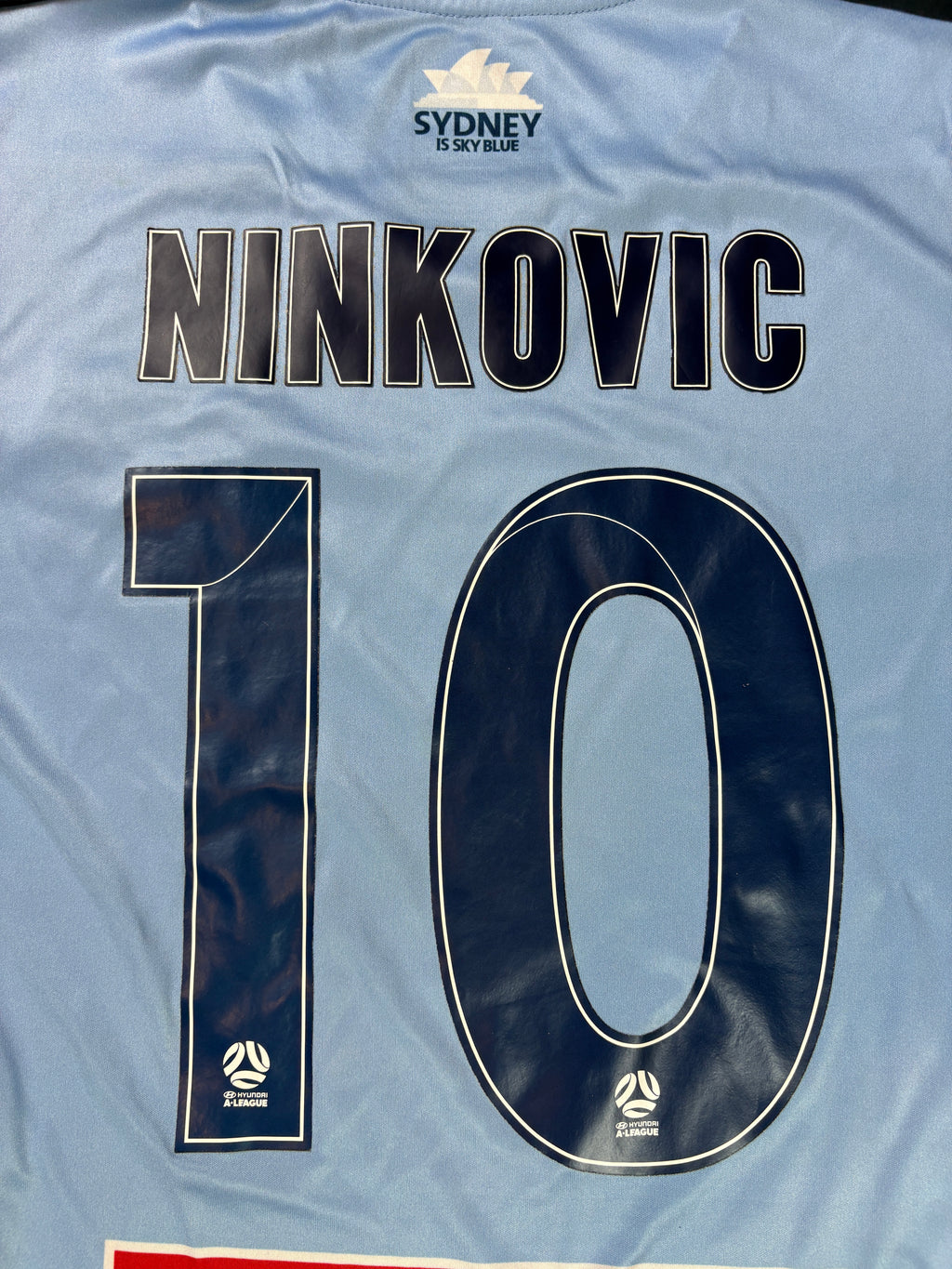 Sydney Fc 2017/18 Home Puma Football Shirt Extra Large Ninkovic 10