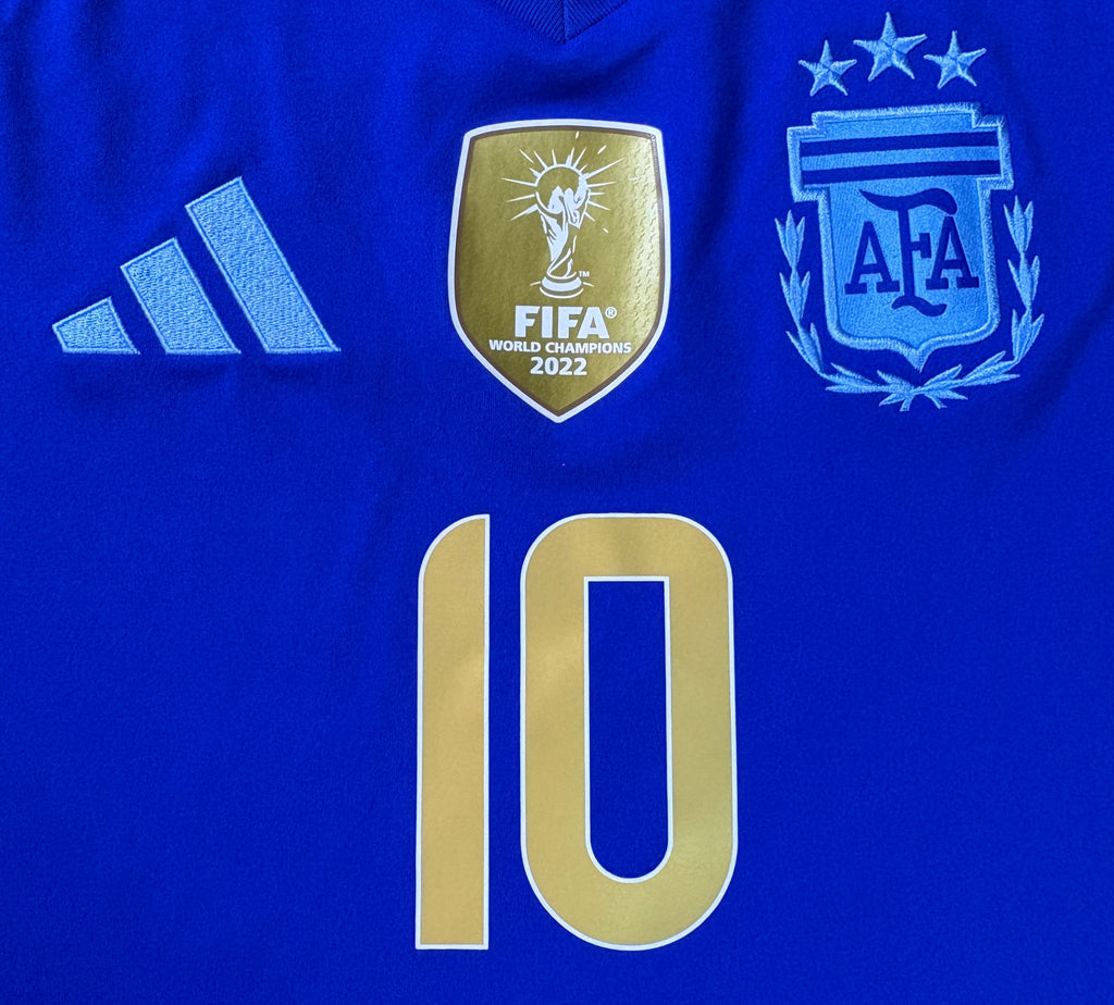 Argentina 2024 Away Adidas Football Shirt Small Messi 10