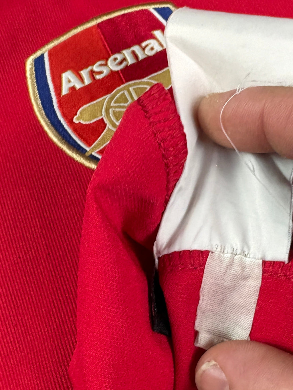 Arsenal 2004/05 Home Nike Football Shirt Small Fabregas 4