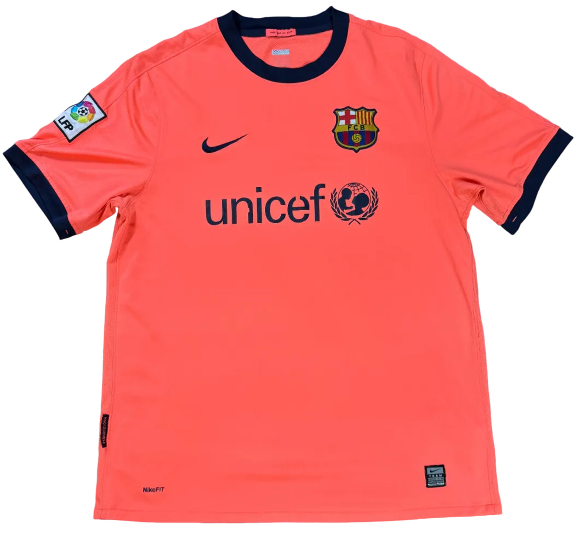 Barcelona 2010/11 Away Nike Football Shirt Large