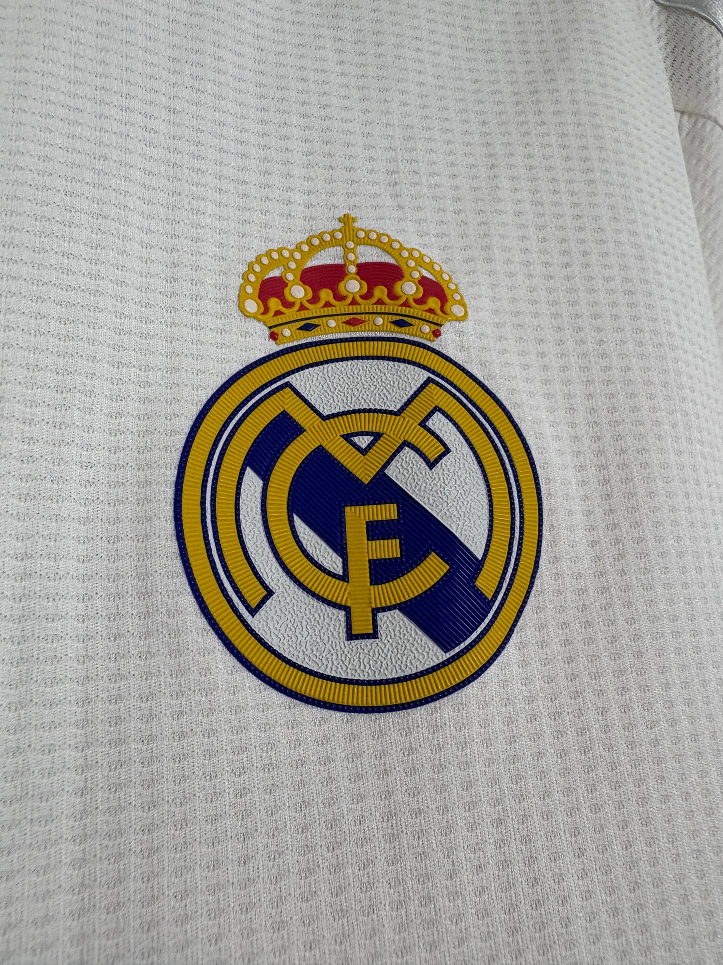 Real Madrid 2015/16 Home Adidas Football Shirt L Sergio Ramos 4