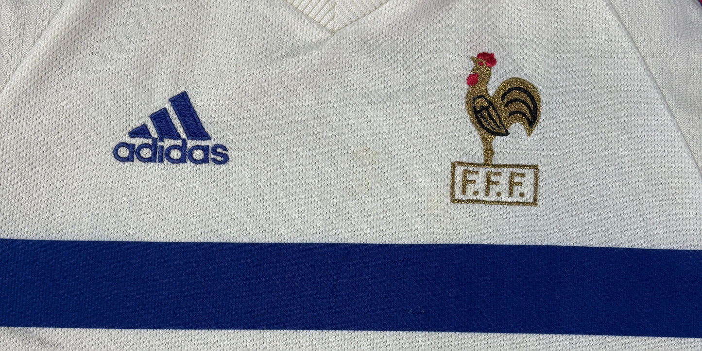 France 1998 Away Adidas Football Shirt Large